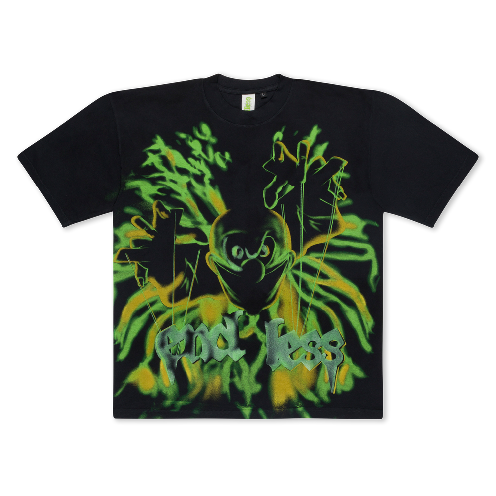 CLOWN PUPPET GREEN SHIRT