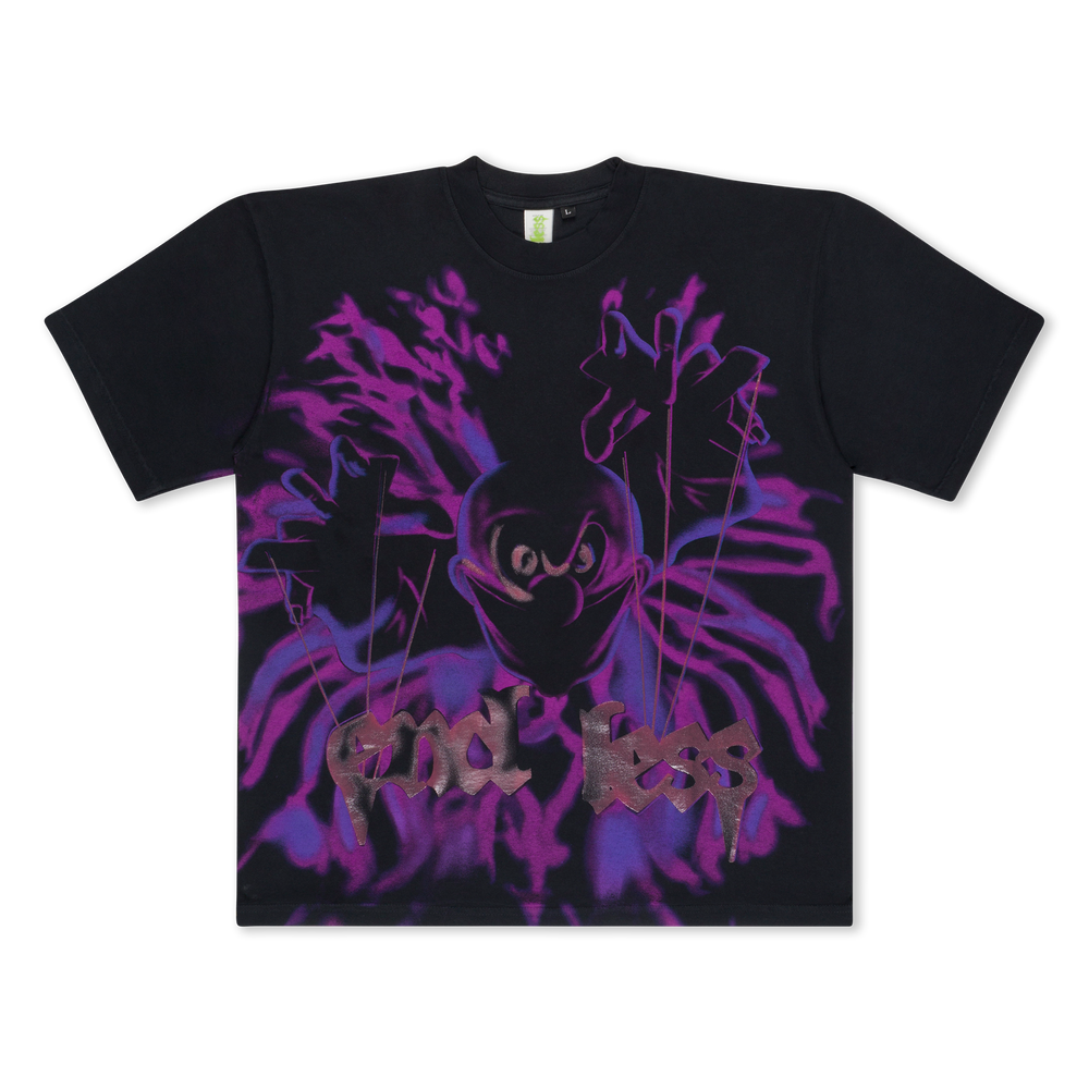 CLOWN PUPPET PURPLE SHIRT